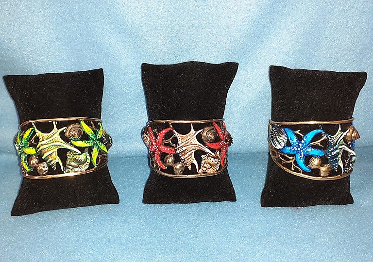 Painted and Enameled Bracelets